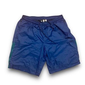 Adidas Mens 2XL Woven Shorts Green 3 Stripes Basketball Gym Performance